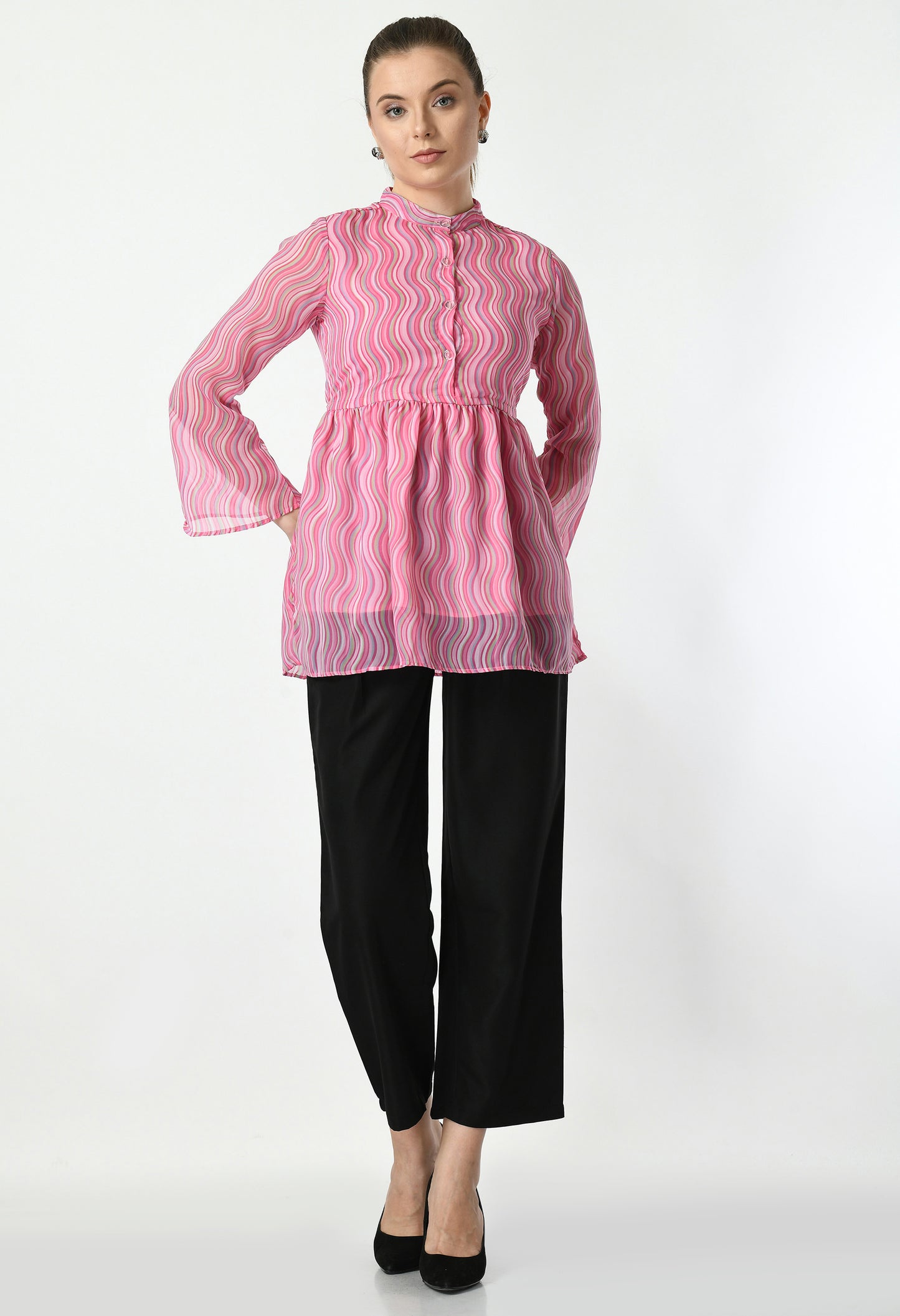 Womens Stylished Flared Top