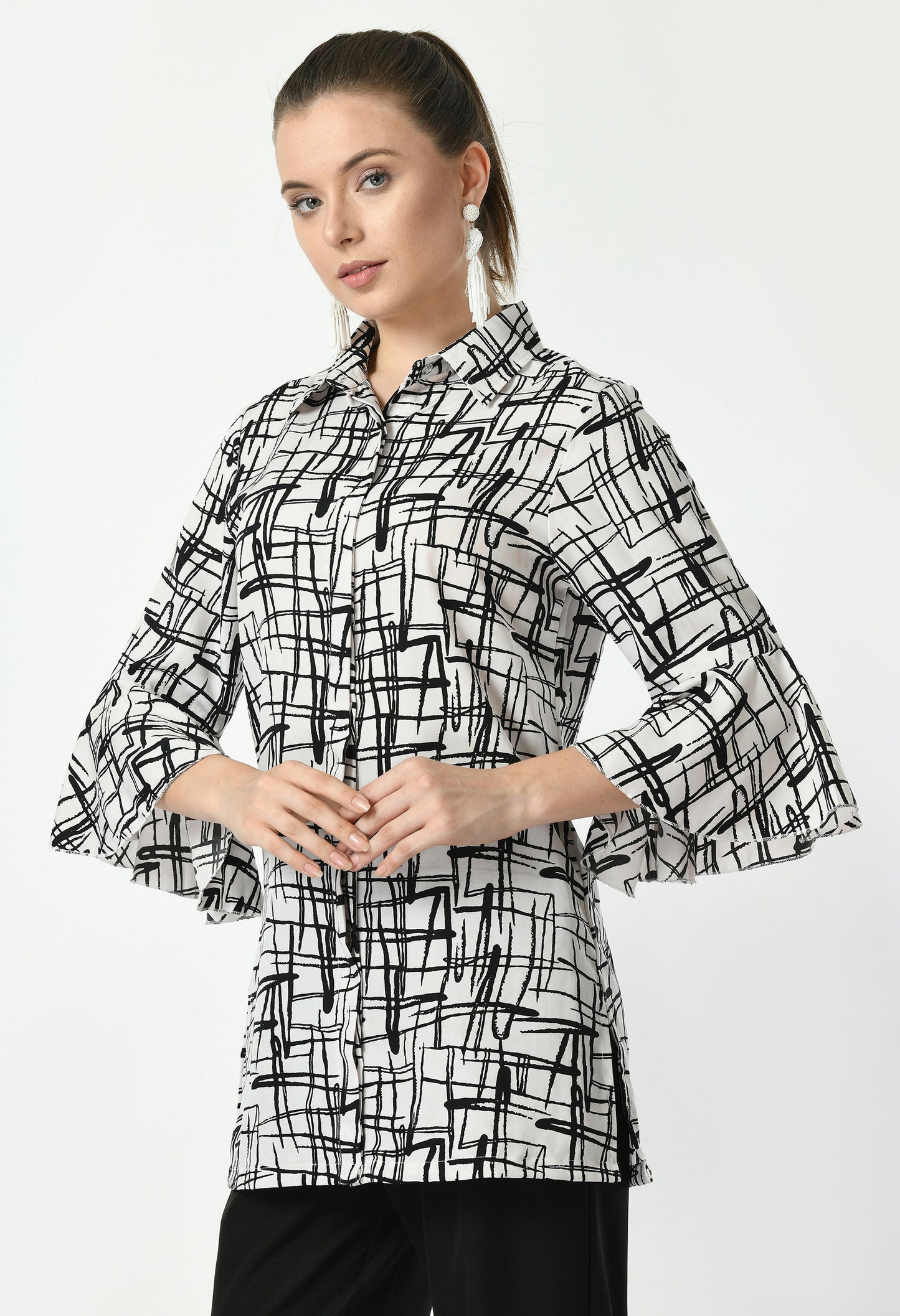 Women Co-Ord Set | Two Piece Suit Shirt & Pant