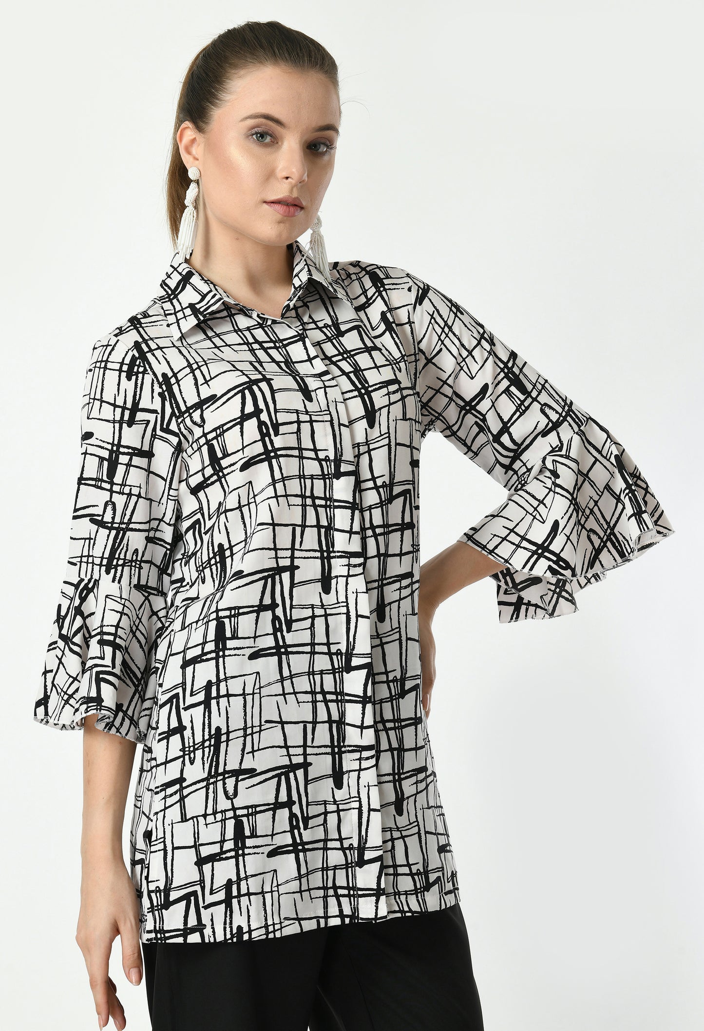 Women Co-Ord Set | Two Piece Suit Shirt & Pant