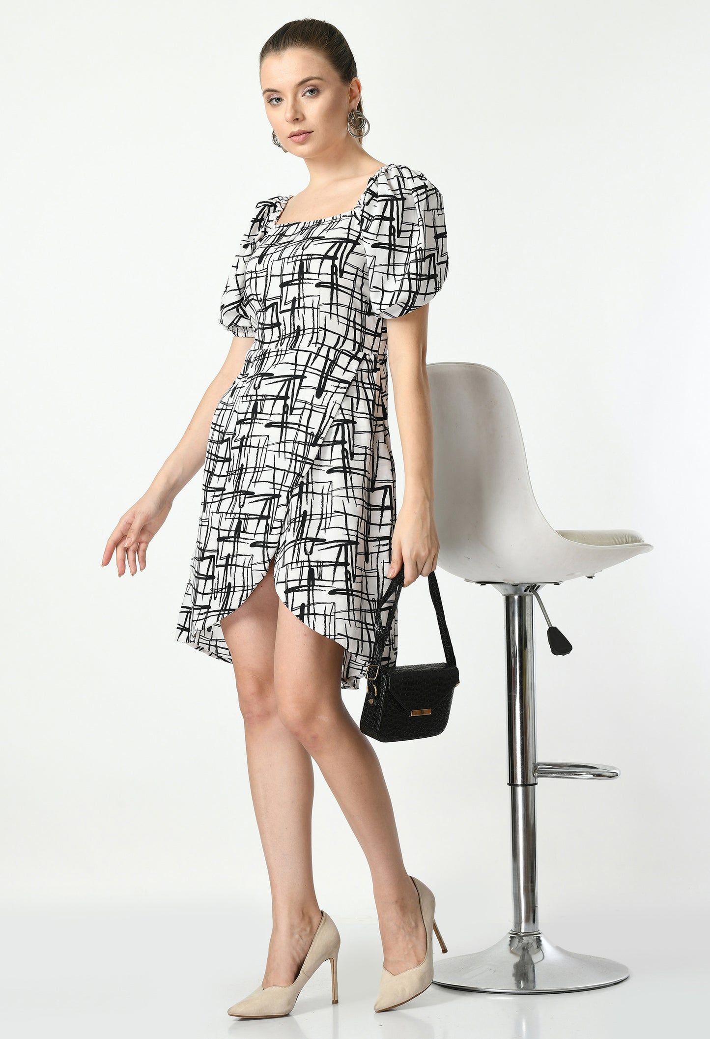 Women Slim Fit Western Dress | Dress for Women | A line Dress | Western Dress | Latest Women Dress | Trendy Dress for Dress | Midi Dresses