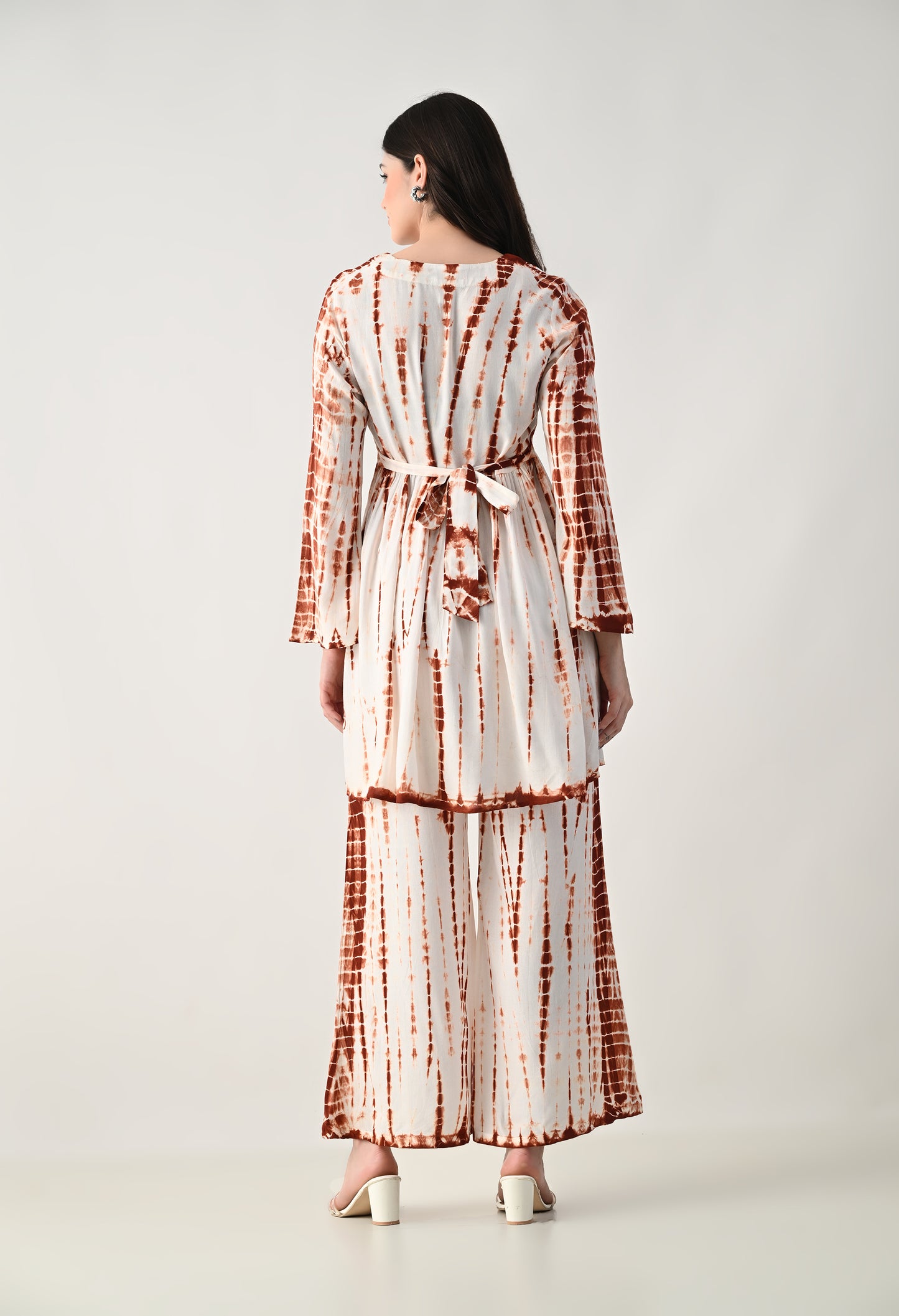 Women TIE-DYE Co-Ord Set | Two Piece Suit Shirt & Pant