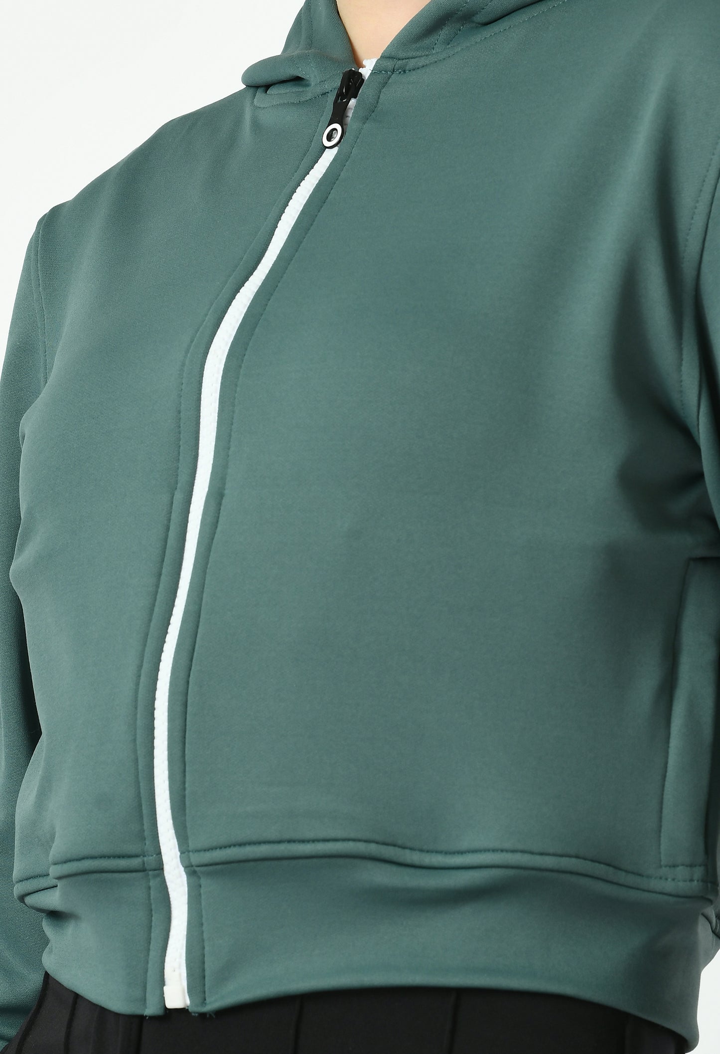 Women's Solid Regular Fit Full Sleeve Hoodies