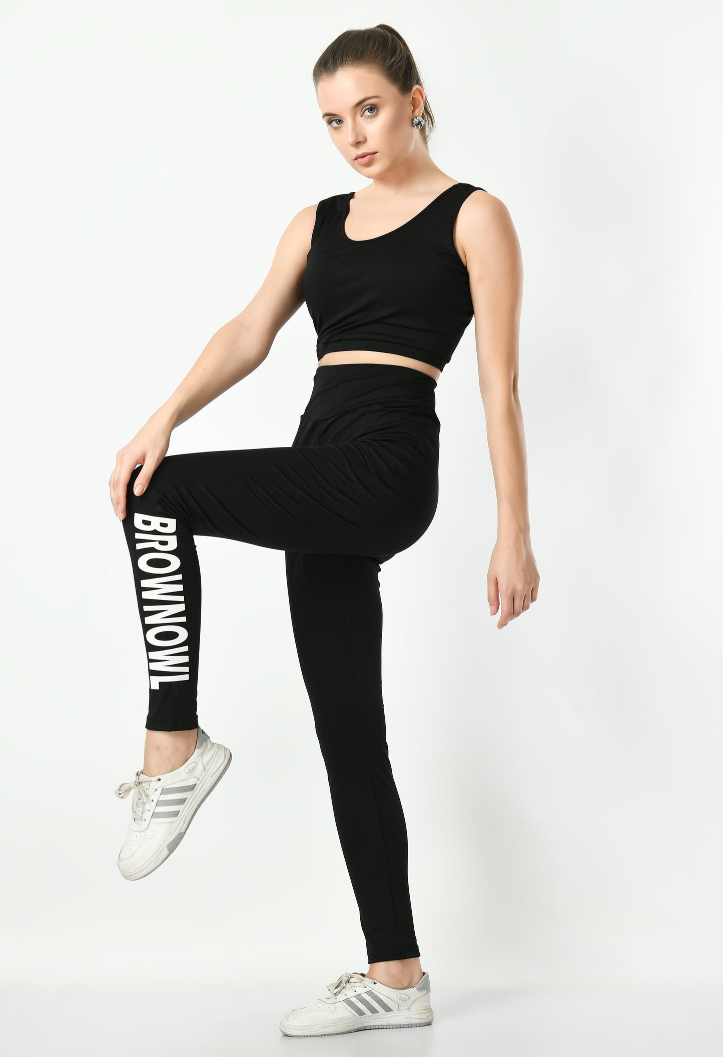 Women's Solid Active Wear Tracksuit | Gym Sports Running Yoga Tracksuit | Dry Fit Women Active Wear Casual Comfortable & Breathable