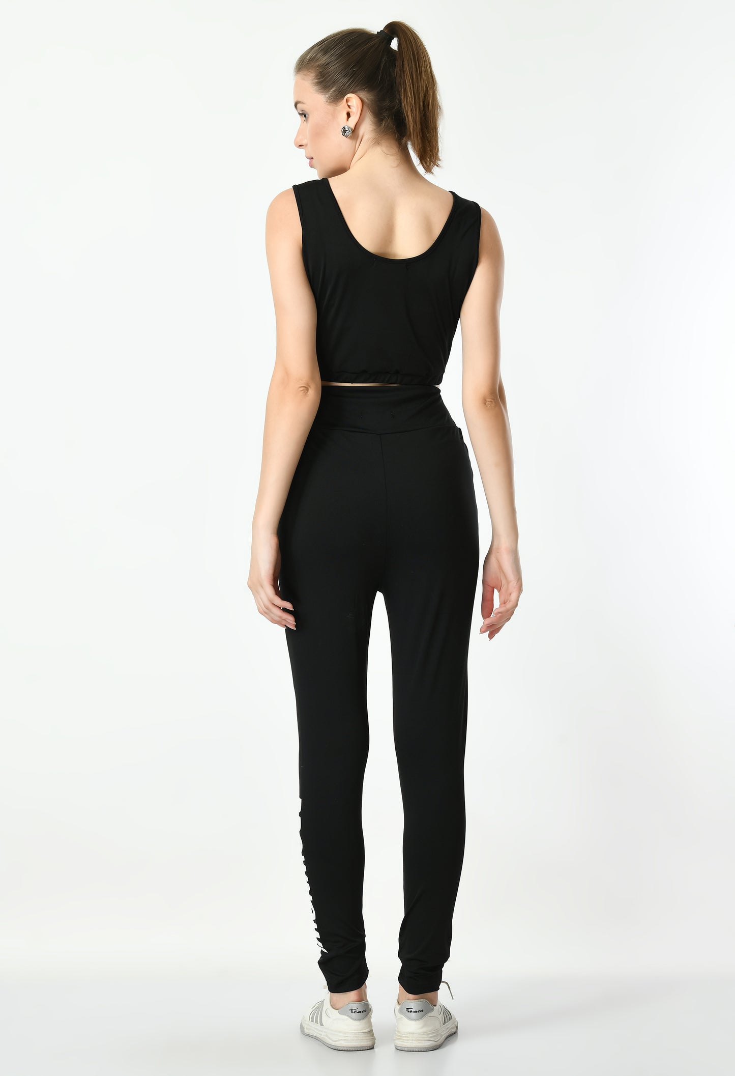 Women's Solid Active Wear Tracksuit | Gym Sports Running Yoga Tracksuit | Dry Fit Women Active Wear Casual Comfortable & Breathable